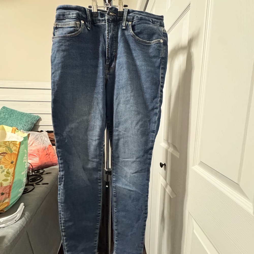 Good American Dark Blue Skinny Jeans - Picture 4 of 4